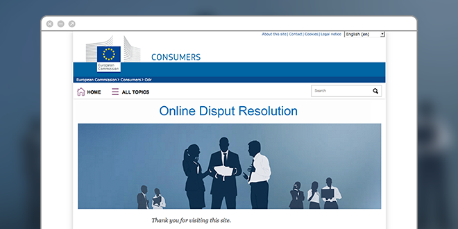 European Commission Webansicht