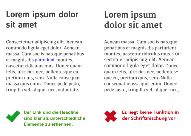 Lorem ipsum dolor sit amet Vergleich