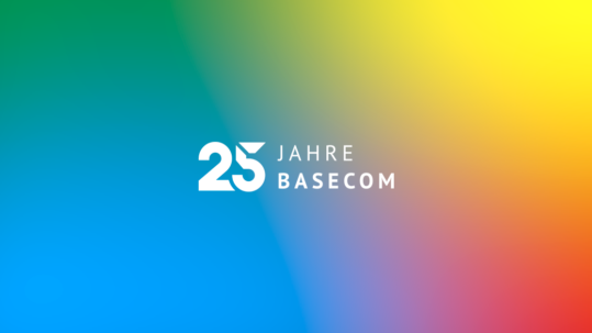 basecom feiert 25-jähriges Jubiläum